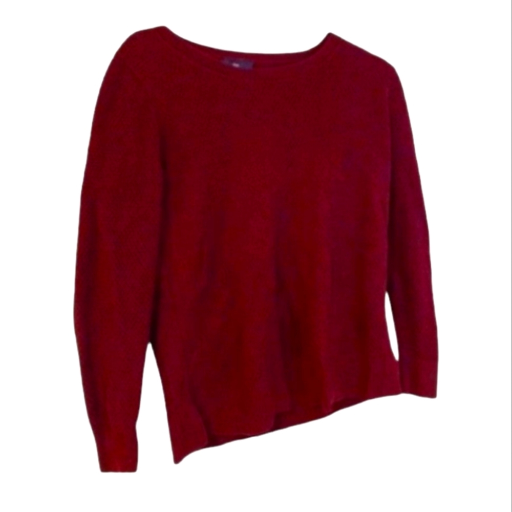 GAP Aubergine Wool Blend Pullover Sweater